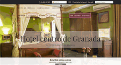 Desktop Screenshot of hotelcarlosvgranada.com